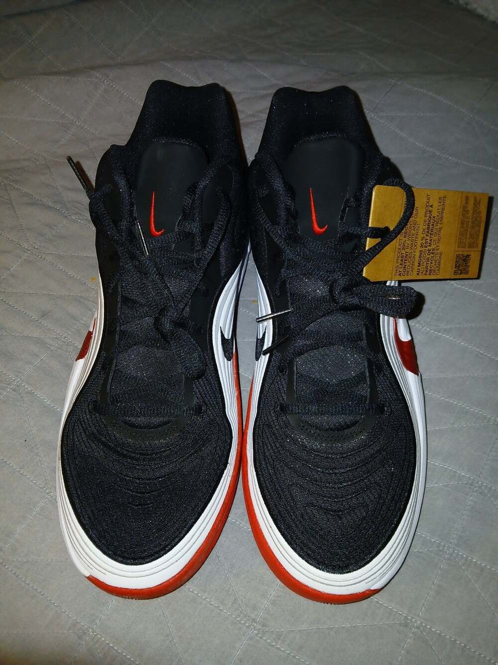 Nike Renew Elevate  Basketball Shoes Black Red